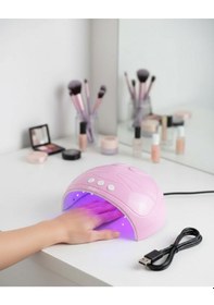 Resim 45w Güçlü Ultraviyole Işıklı Oje Kurutucu Cihaz Diğer 