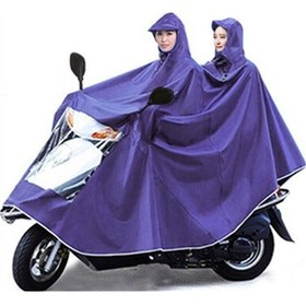 Resim Panço Yağmurluk Motosiklet Erkek Ve Kadın Tarzı Tam Vücut Petrol Mavi 