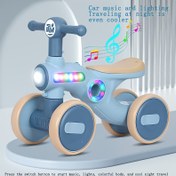 Resim Önerilen: Soğuk Müzik Işıkları + Dört Tekerlekli Anti-Tip Tasarımı + Ekstra Geniş Gövde + 80kg Yük Kapasiteli Çocuk Scooter - Mükemmel Hediye Seçimi 