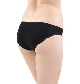 Resim Blackspade Kadın Slip Külot Comfort Elegance 1362 Siyah 