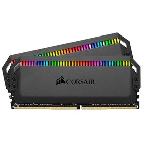 Resim Corsair Dominator Platinum RGB CMT16GX4M2E3200C16 16 GB (2x8) DDR4 3200 MHz CL16 Ram 