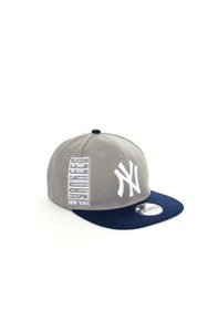 Resim Berellini New York Hip-hop Şapka Özel Kolleksiyon Gri - Lacivert 