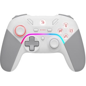 Resim Bloody Gpw70 Beyaz Rgb Kablosuz Gamepad Mjmjblo0005 