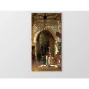 Resim Deniz Çerçeve Halı Tüccarı Tablosu-Çerçevesiz - 100X150 