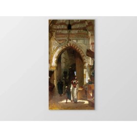 Resim Deniz Çerçeve Halı Tüccarı Tablosu-Çerçevesiz - 100X150 