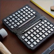 Resim 36 Parça 6mm Metal Damga Seti A-Z Alfabe & 0-9 Rakam Delme Takımı, Sağlam Çelik Zımba Aletleri - Metal, Deri ve Ahşap İşlemeleri İçin Harika Projeler ve El İşi 