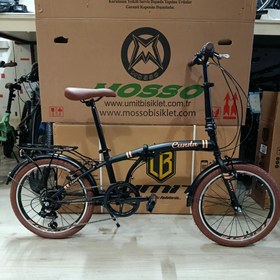 Resim Ümit 2034 Cunda 6S Katlanır Bisiklet 20 Jant 6 Vites Siyah 