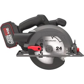 Resim Kress KUE12.1 20 Volt 4.0 Ah Li-Ion 165 mm Çift Akülü Kömürsüz Profesyonel Daire Testere 