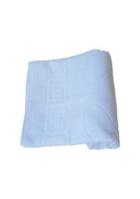 Resim 6 Lı Ayak Izli Banyo Paspas Pamuklu Ayak Havlusu 50X70 Cm Beyaz 