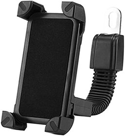 Resim Coverzone Motosiklet Telefon Tutucu CVMT-01 Aynaya Montaj Motosiklet Universal Telefon Tutucu Navigasyon Takip İçin Tasarlanmış 3.5 İnch & 7 İnch Telefonlar İçin Tutucu Standı 