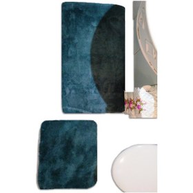 Resim Dila Pofuduk Serisi Ikili Banyo Paspas Takımı Beyaz 