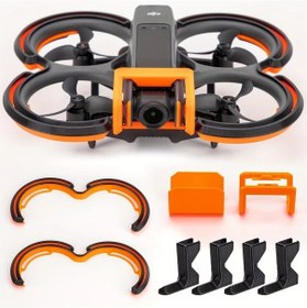 Resim Userfriendly11 Djı Avata 2 Uyumlu Turuncu Siyah Aksesuar Seti Darbeye Dayanıklı Kılıf Ve Gimbal Kapağı 