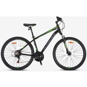 Resim Kron Tx 75 Trekking V-fren 28" Jant 17' Kadro 21 Vites Şehir Bisikleti Siyah Yeşil Gri Siyah - Yeşil 
