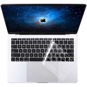 Resim Apple Macbook 15.4' Pro A1286 Uyumlu Retina Zore Klavye Koruyucu Şeffaf Silikon Ped 