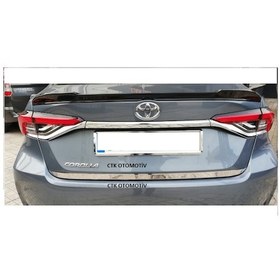 Resim TOYOTA Corolla Uyumlu KROM BAGAJ ÇITASI 2019 - 2022 