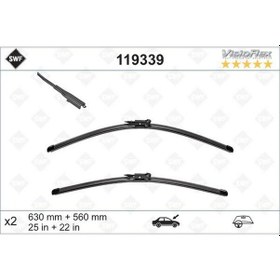 Resim Sılecek Supurgesı Takımı 640mm / 570mm Mercedes S-class W222 14 Swf A2228201345 