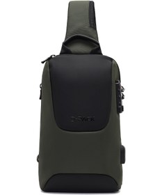 Resim D-Pack Erkek Haki Teknolojik Çapraz Çanta - Yeşil / 00 