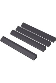 Resim Hobiurun Yer döşemesi kenar şeridi, koyu gri, 4 adet 