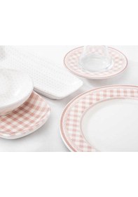 Resim Tantitoni Kahvaltı Seti 26 Parça Pink Quadro mazep201bpq 