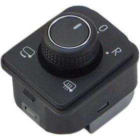 Resim Ayna Kumanda Düğmesi Katlanır Passat Caddy 2015 3g0959565 Atiparts 