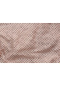 Resim Petek Model Pudra Renk Pileli Fon Perde 75x260 Cm Pudra 