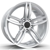 Resim EMR-DY278-04 9.0x18"-5x120 ET40 72.6 Silver Jant (4 Adet) 