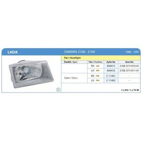 Resim Ayfar-404415 - Far Sağ Samara 404401 