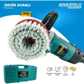 Resim Anadolu Strong ANS1002 Polisaj Makinesi 6 Kademeli 1200 W 