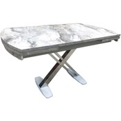 Resim Masa X Ayak Model Metal Transmisyon Nikelaj Çelik Kelebek Yan Açılır Kutuda Sevk El Yapım 