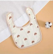 Resim Moly Yenidoğan Önlükler Bib Pamuk Burp Bezler Bandana Çocuk Kız C01 One Size 