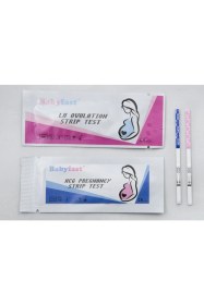Resim Babyfast 20 Adet Ovulasyon 4 Adet Gebelik Hijyenik Strip Test OVULASYON20 