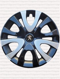 Resim Peugeot 15 Inc Siyah-gri Renkli Jant Kapağı Kırılmaz Pejo 5730g3peugeot 