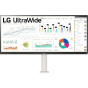 Resim LG UltraWide 34WQ680-W 34" 100Hz 5ms (HDMI + USB Type-C + DP ) Amd Freesync HDR400 (2560 x 1080) IPS Monitör 