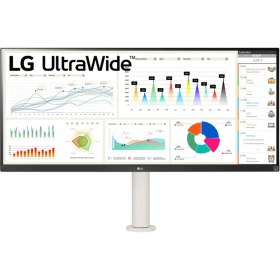 Resim LG UltraWide 34WQ680-W 34" 100Hz 5ms (HDMI + USB Type-C + DP ) Amd Freesync HDR400 (2560 x 1080) IPS Monitör 