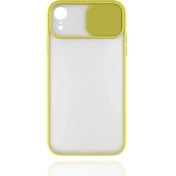 Resim Mobaxaksesuar Apple iPhone Xr 6.1 Kılıf Kamera Kapatmalı Lensi Case 
