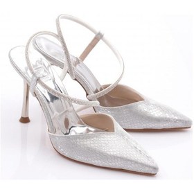 Resim Dgn 205 Kadin Taş İpli Kadin Topuklu Abiye Ayakkabi 205-142-R0626 