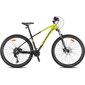 Resim Kron XC 500 - 29" MTB - 19' - 20 Vites - H.DISC - Mat Siyah-Elektrik Sarı / Siyah-Elektrik Sarı 