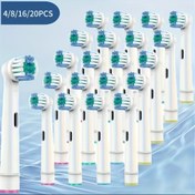 Resim Pro 500/1000/1500/3000/3757/5000/7000 ile Uyumlu Yumuşak Kokusuz Diş Fırçası Başlıkları - Hassas Diş Eti İçin Nazik, Ağız Bakımı için Çok Renkli Seçenekler 