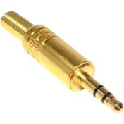 Resim Powermaster 3.5 Mm Mono Gold Metal Jack Fiş 