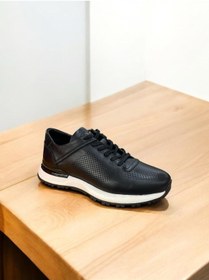 Resim Voyager ERKEK İÇ VE DIŞ HAKİKİ DERİ BAĞCIKLI KAUÇUK TABAN SPOR CASUAL AYAKKABI 
