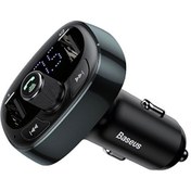 Resim Cc Globall T Typed S-09 Bluetooth Fm Transmitter Çift Araç Şarj Aleti Call-tm0a 