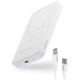 Resim Baseus Magsafe Mini P10022107223-00 20 W 5000 Mah Şarjlı Powerbank + 30 CM Type- C Kablo 