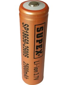 Resim Supex Sp-18650-2500 3.7v 2500mah Li-ion Pil 