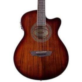 Resim Washburn EA55G Festival Elektro Akustik Gitar (Profesyonel - Sahne Serisi) | İnce Kasa Tasarımı, Geri Besleme (Feedback) Önleyici Gövde Yapısı, Aktif Ekolayzer | Ölçüler: 648 mm Skala Uzunluğu 