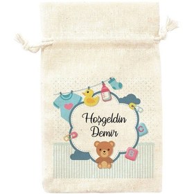 Resim Famous Bebek Şekeri Magnet Bebek Mevlüt Hediyelik Isimli Kapak Açacak (434856127) 