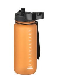 Resim Uzspace 500ml Soft Touch Tritan Su Matarası Turuncu Beyaz 