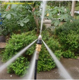 Resim Besthome1 Yüksek Basınçlı Temizleme Nozulları, 1/4 Erkek Bağlantı, 1 Ön 6 Arka Delik 