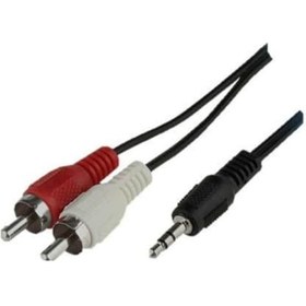 Resim 2 Rca To 3 5 Jack Aux Kablo-Ses Sistemi Kablosu 1 5 Metre 