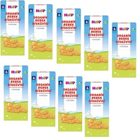Resim Hipp Organik Bebek Bisküvisi 180 gr 9 ADET 