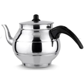 Resim 10 Litre Paslanmaz Metal Odunlu Kömürlü Çay Semaveri Büyük Çift Musluklu Demlik Hediyeli Semaver 10 